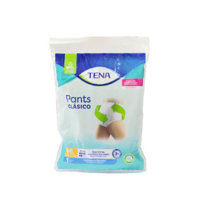 PAÑALES TENA PANTS CLASICO MEDIUM BOLSA X 1 UNIDAD